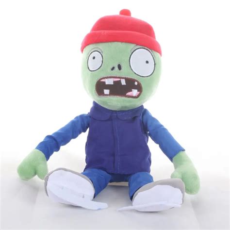 Newest Plants vs Zombies Plush Toy 30cm PVZ Ice Skating Zombies Cosplay Plush Doll for Kids ...