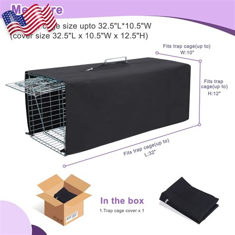 Trap Cage Cover Cage Covers For Small Animal Trap Cage Feral Cat Trap ...