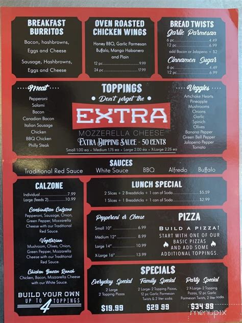 Menu of Hometown Pizza in Grantsville, UT 84029