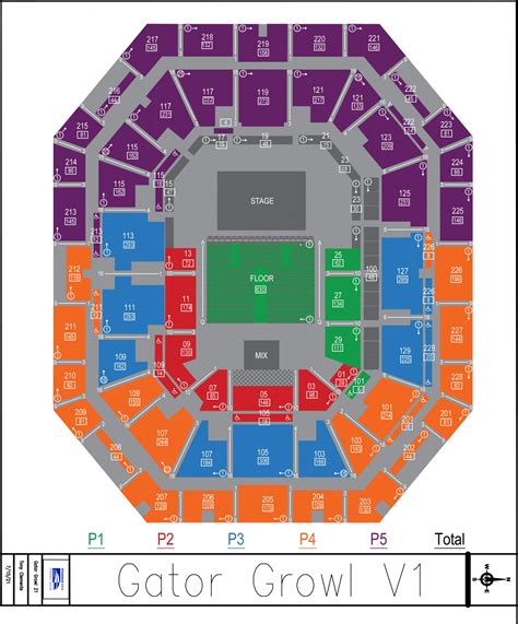 Seating Charts – Stephen C. O'Connell Center