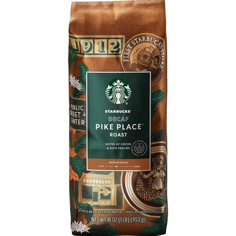 Starbucks Pike Place Decaf Whole Bean Coffee - Walmart.com