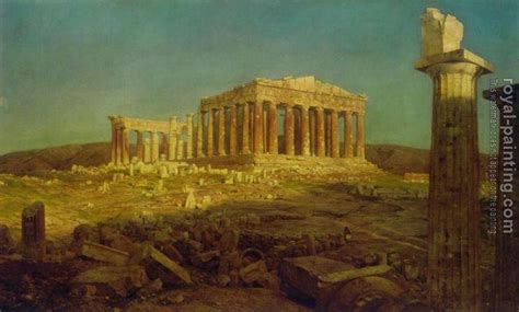 The Parthenon by Frederic Edwin Church | Oil Painting Reproduction