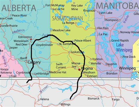 Us Canada Border Crossing Map Locations