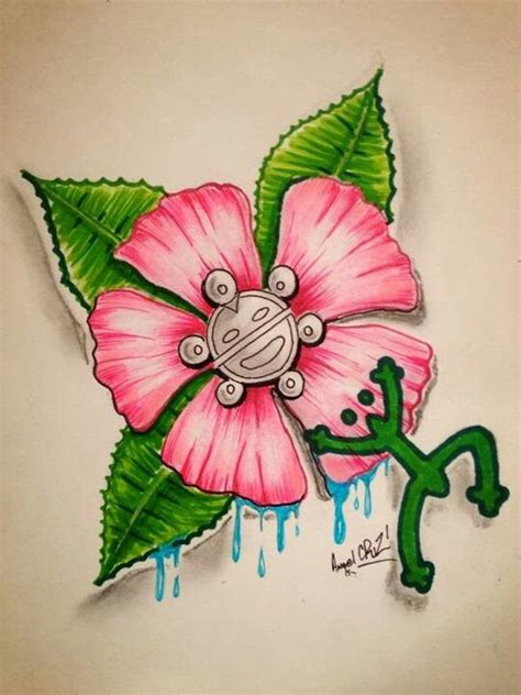 Unique Puerto Rican Flower Tattoo - Viraltattoo