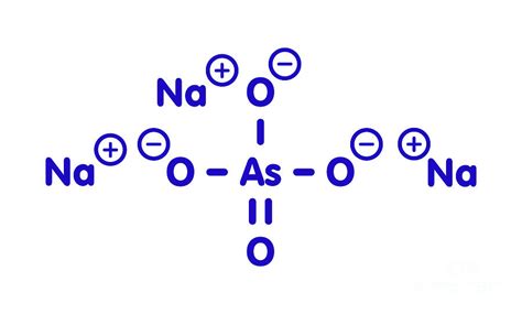 Sodium Arsenate Salt Chemical Structure Photograph by Molekuul/science Photo Library - Fine Art ...