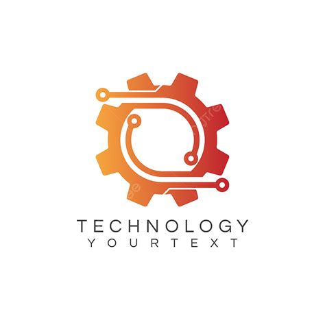 Technology Logo Vector PNG Images, Technology Logo Template, Mechanical ...