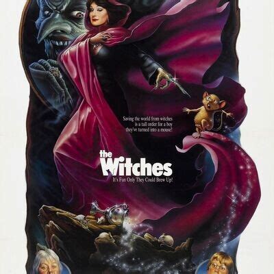 The Witches (1990) Roald Dahl, Anjelica Huston, Rowan Atkinson, Nicolas ...