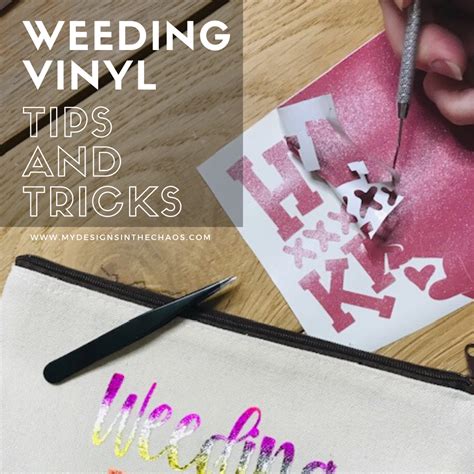 Tips to Weeding Crafting Vinyl - My Designs In the Chaos | Vinyl crafts, Diy vinyl projects ...