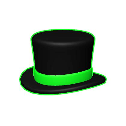 Cartoony Green Top Hat's Code & Price - RblxTrade