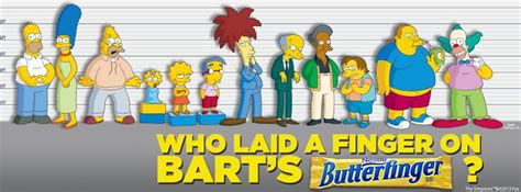 Help Bart Simpson find his missing Butterfinger – Dallas Food Nerd