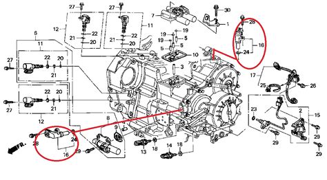 2004 Honda Accord Transmission Parts Diagram | Reviewmotors.co