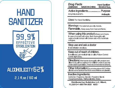 HAND SANITIZER- alcohol solution