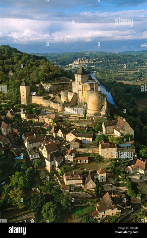 France, Perigord, Dordogne, Castelnaud Castle Stock Photo - Alamy