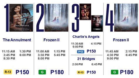 New Movie schedule from November 22... - SM Cinema Megacenter