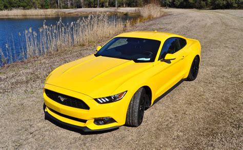 2015 Ford Mustang EcoBoost in Triple Yellow 52