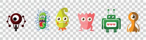 Cute Monster Set Vector eps 10 7740118 Vector Art at Vecteezy