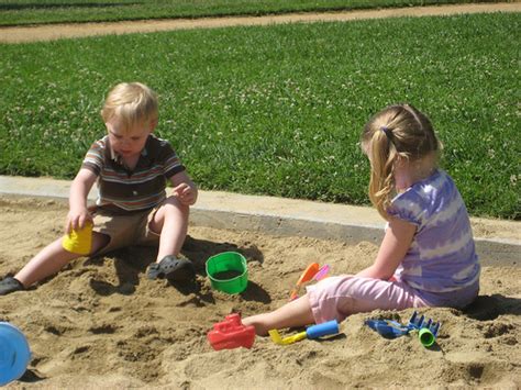 Easy DIY Kids in A Sandbox Idea