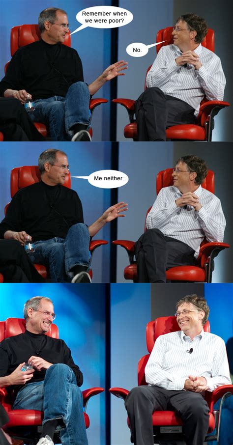 Humor: Steve Jobs & Bill Gates have a chat