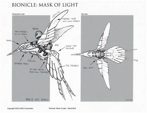 ArtStation - Gukko Bird Concept (Bionicle: Mask of Light)