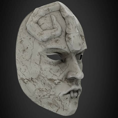 STL file JoJo Vampire Stone Mask for Cosplay 🧛・3D printing idea to ...