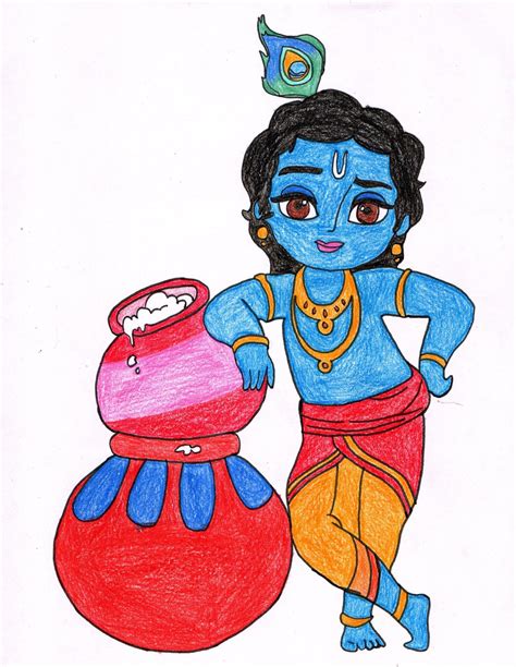 Krishna Drawing