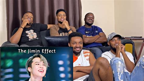 FIRST REACTION TO The Jimin Effect | Everyone is whipped for Jimin - YouTube