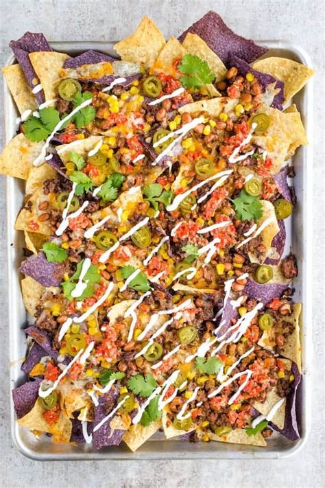 Healthy (-ish) Sheet Pan Nachos - Cook Fast, Eat Well