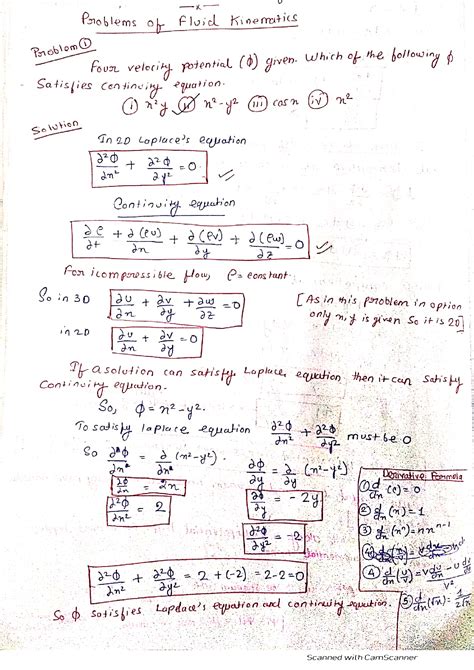 SOLUTION: Physics Problems & Solutions of Fluid Mechanics Notes - Studypool