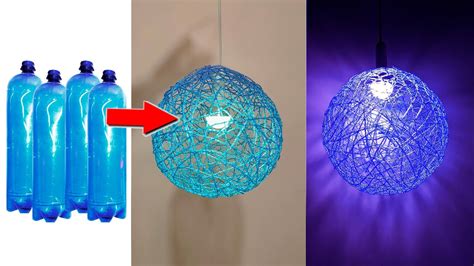 How to Make pendant Lamp from Plastic Bottles - You Must See! - Creative idea lighting lamp #DIY ...