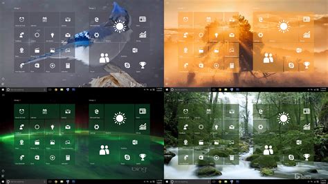 Windows 10 Start Screen Transparent Tiles by armend07 on DeviantArt