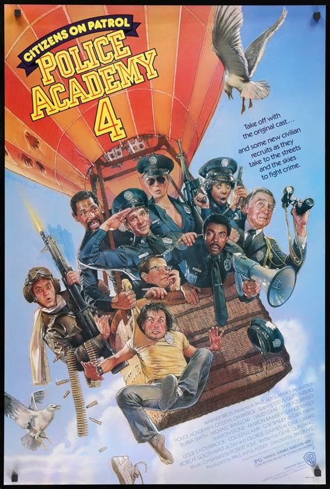 Police Academy 4: Citizens on Patrol (1987) Original One-Sheet Movie ...