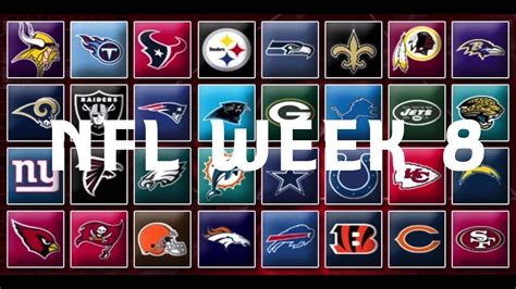 Week 8 NFL picks - YouTube