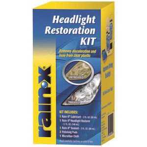 Rain-X 800001809 Headlight Restoration Kit, Liquid, Alcohol | Headlight ...