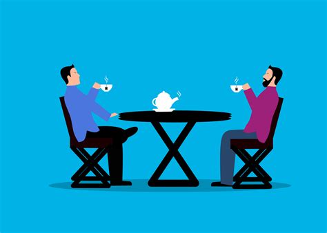 Download Men, Friends, Coffee. Royalty-Free Vector Graphic - Pixabay