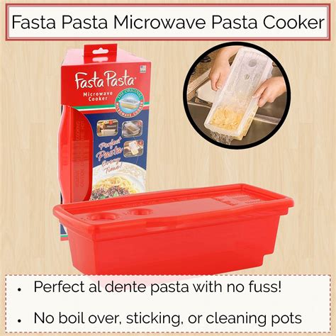 Microwave Pasta Cooker - Fasta Pasta Original Microwave Cooker