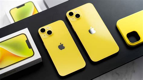 YELLOW iPhone 14 and 14 Plus Unboxing - Is it Worth It? - YouTube