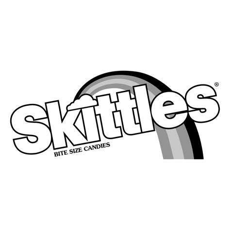 Skittles Logo Black and White – Brands Logos