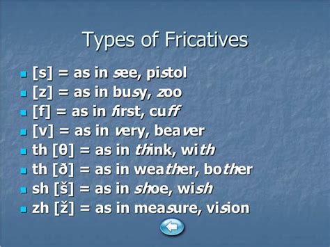 PPT - American English Fricatives PowerPoint Presentation, free ...