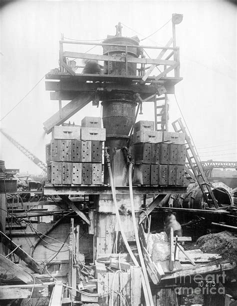 Construction Of Holland Tunnel Photograph by Bettmann - Fine Art America