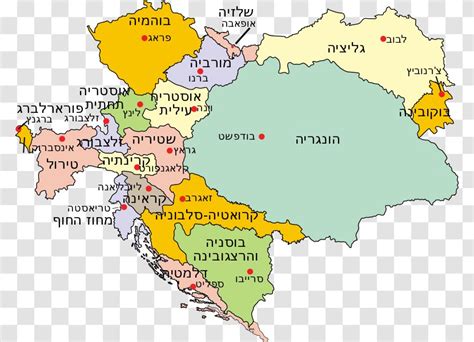 Austria-Hungary Cisleithania Kingdom Of Hungary Wikipedia - Map Transparent PNG