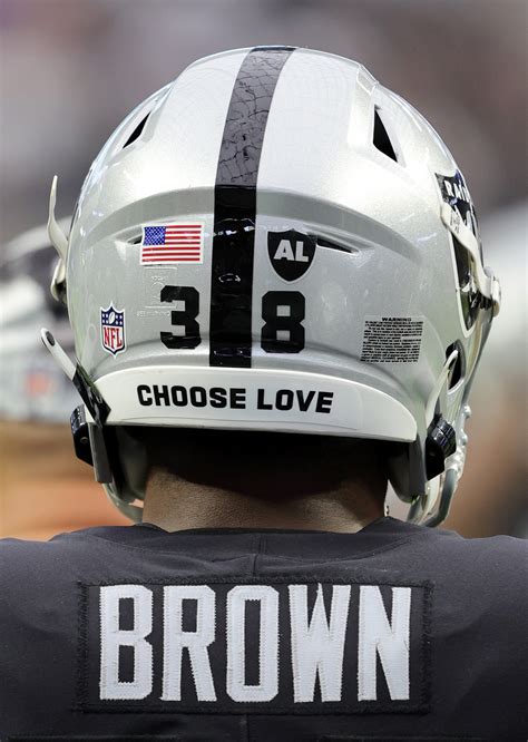 Why do NFL helmets have 'Choose Love' written on them? | The US Sun