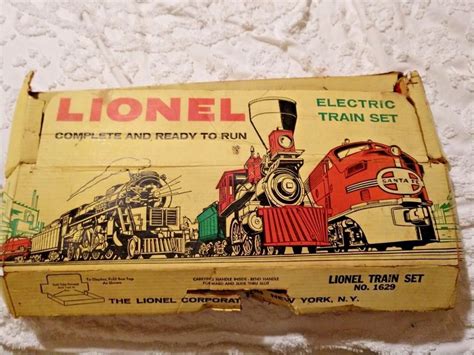 Vintage 1960 Lionel Electric Train Set #1629 Diesel Freight Set #Lionel ...