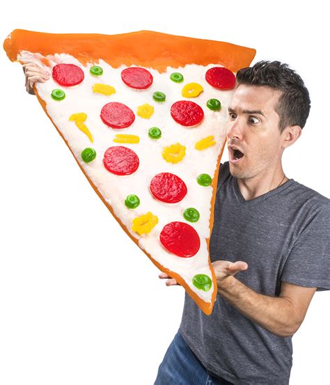 Gigantic Gummy Pizza Slice: 27 pounds of fruit-flavored gummy ‘za.