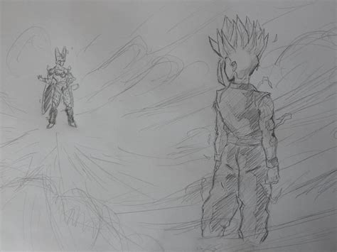 Gohan vs Cell by D-Agree on DeviantArt