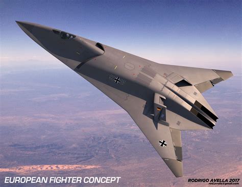 European sixth-generation concept fighter aircraft on Behance | Fighter aircraft, Aircraft ...