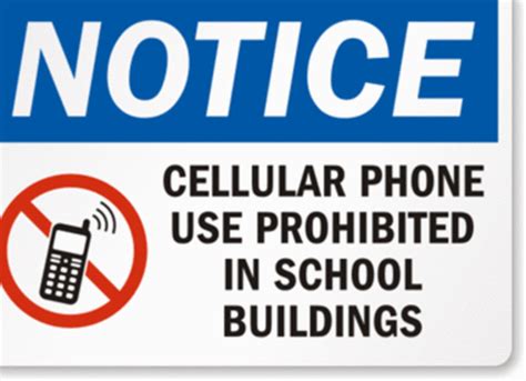 Petition Ban Cell Phones From Schools