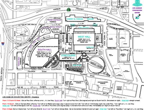 Los Angeles Convention Center Map – Verjaardag Vrouw 2020