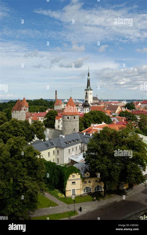 Tallinn old town Stock Photo - Alamy