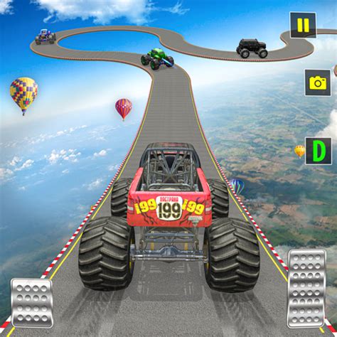 برنامه Ramp Monster Truck Stunts:New Racing Games - دانلود | کافه بازار