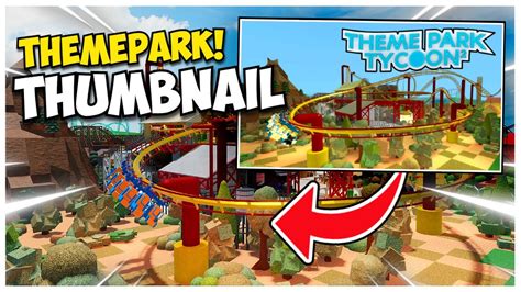 Visiting The THEME PARK TYCOON 2 *Thumbnail* Game Park! - YouTube